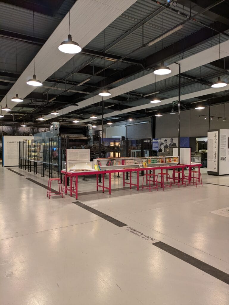 Une sortie au plus près des techniques de la presse ! 1 Visite au musee de limprimerie 2