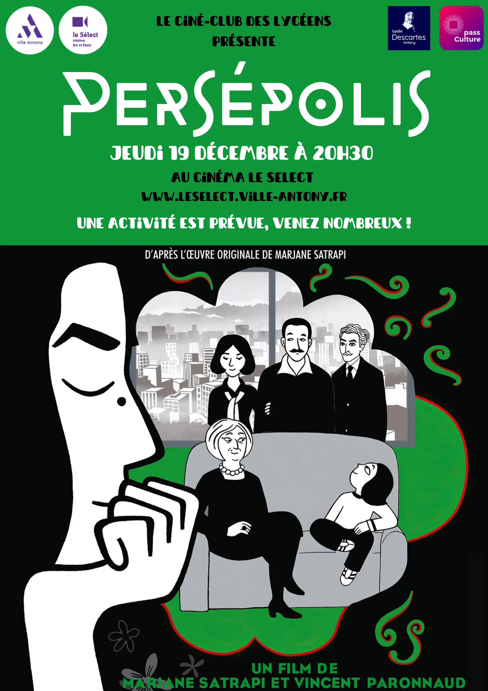 affiche Persepolis