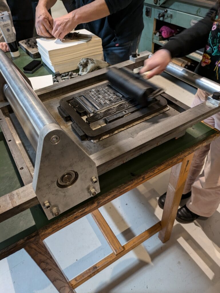 Une sortie au plus près des techniques de la presse ! 3 Visite au musee de limprimerie 9