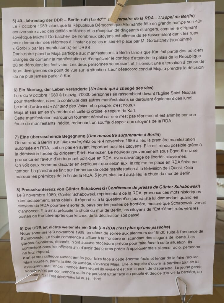 KLASSENPROJEKT : 35 JAHRE MAUERFALL "GRENZMAUERN UBERWINDER" - PROJET INTERDISCIPLINAIRE : 35 ans après la chute du mur de Berlin, les murs-frontières aujourd'hui 50 34 Presentation du projet 2 1
