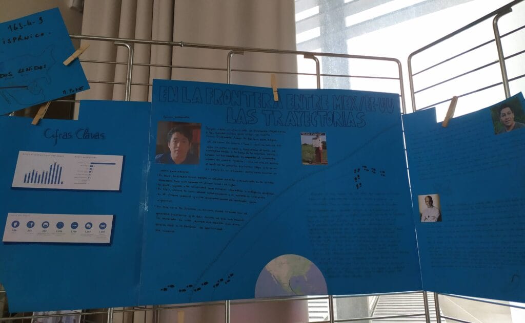 KLASSENPROJEKT : 35 JAHRE MAUERFALL "GRENZMAUERN UBERWINDER" - PROJET INTERDISCIPLINAIRE : 35 ans après la chute du mur de Berlin, les murs-frontières aujourd'hui 60 44 2