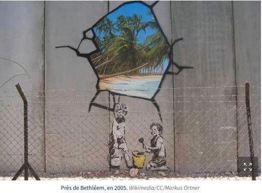 KLASSENPROJEKT : 35 JAHRE MAUERFALL "GRENZMAUERN UBERWINDER" - PROJET INTERDISCIPLINAIRE : 35 ans après la chute du mur de Berlin, les murs-frontières aujourd'hui 5 Israel Palastinien