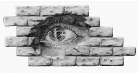 KLASSENPROJEKT : 35 JAHRE MAUERFALL "GRENZMAUERN UBERWINDER" - PROJET INTERDISCIPLINAIRE : 35 ans après la chute du mur de Berlin, les murs-frontières aujourd'hui 1 Mauer Auge