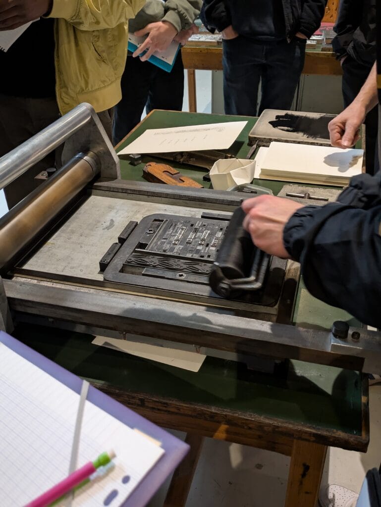 Visite du musée de l'imprimerie - édition 2026 4 MUSEE DE LIMPRIMERIE 2026 5