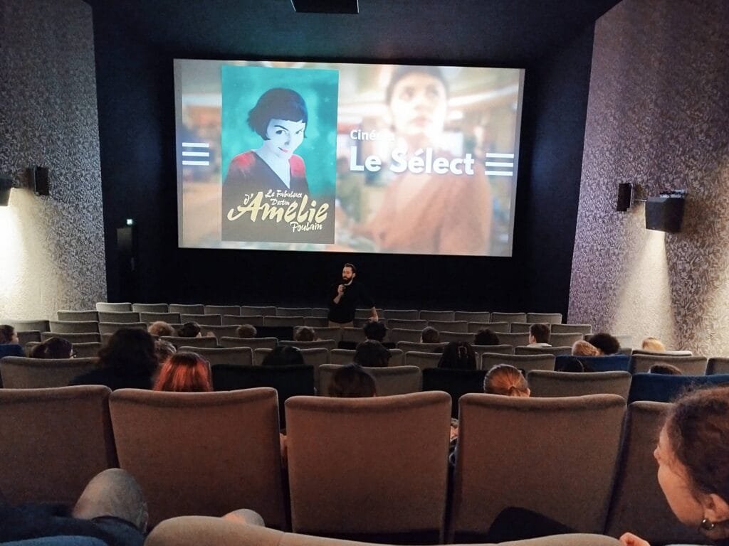 P. Vigneau presente Amelie Poulain