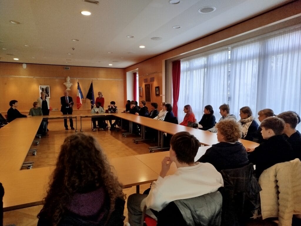 Salle des mariages M Senant deutsche corres