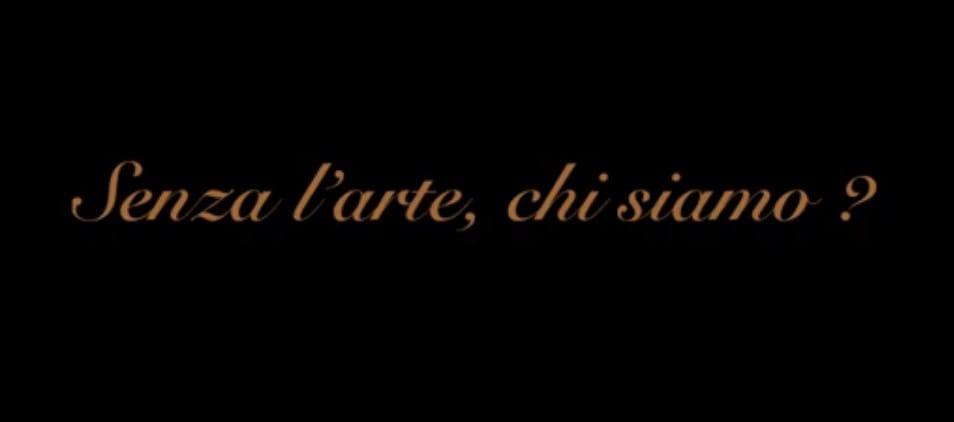 Senza larte chi siamo